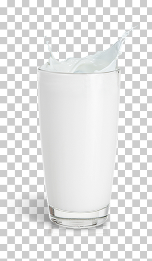 Milk Cup Glass, Cup milk, splash of glass of white liquid PNG clipart