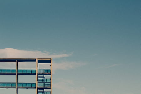 white and blue building thumbnail