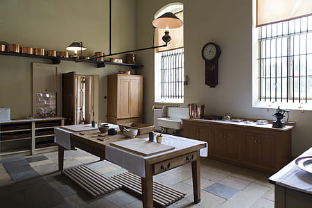 white and brown wooden kitchen thumbnail