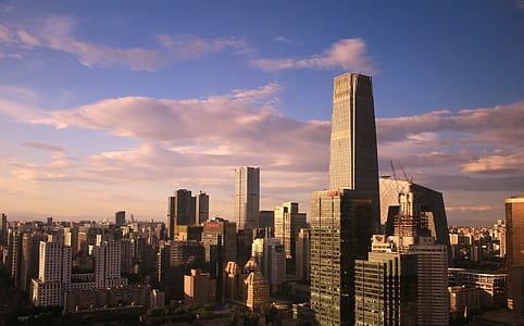 high-rise buildings during golden hour thumbnail
