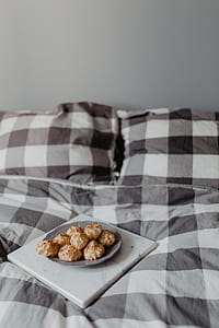 Blue pillows on a carpet thumbnail