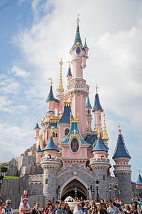 pink paint castle during daytime thumbnail