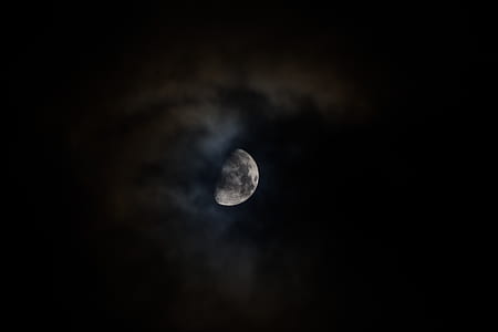moon covered with clouds thumbnail
