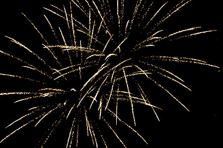fireworks under night sky thumbnail