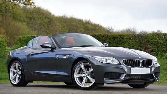 gray BMW convertible coupe thumbnail
