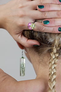 Woman With Both Hands at the Back of Her Head thumbnail