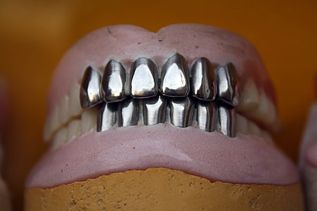 silver teeth dentures thumbnail