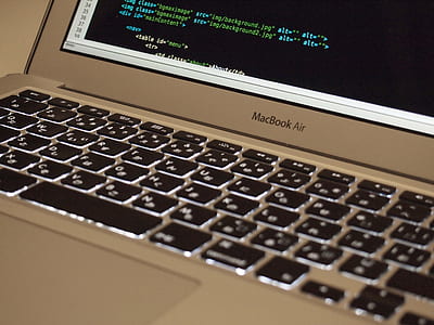 MacBook Air with turned on screen thumbnail