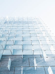 worm's eye view of glass building thumbnail