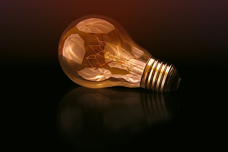 gray light bulb in close-up photography thumbnail
