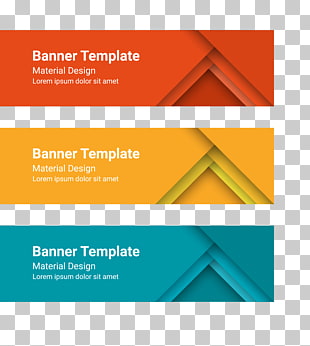Banner Coreldraw Banner Template Material Red And Yellow Logo