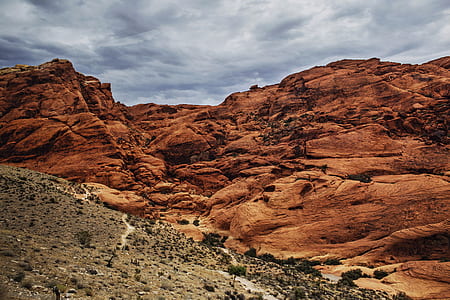 photo of brown and grey mountain during daytime thumbnail