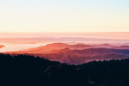 aerial photo of mountain thumbnail