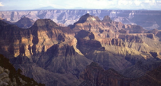 aerial photography of brown rock formations thumbnail