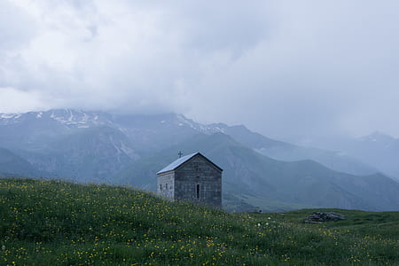 Ioane Natlismcemeli Church in Kazbegi, Georgia thumbnail