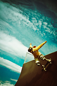 man playing skateboard thumbnail
