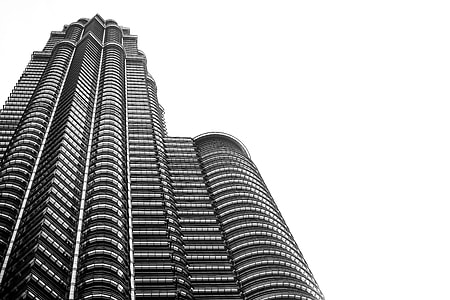 worm's eye view of glass building thumbnail