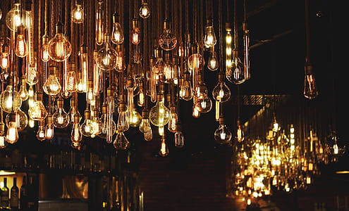 photo of clear glass light bulbs thumbnail