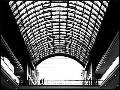 grayscale photography of building thumbnail