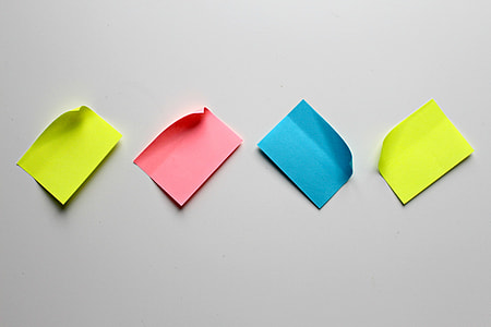 Sticky notes in office thumbnail
