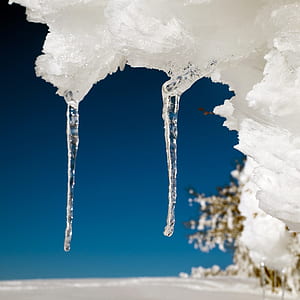 icicle, ice, drip, frozen, icy, cold thumbnail