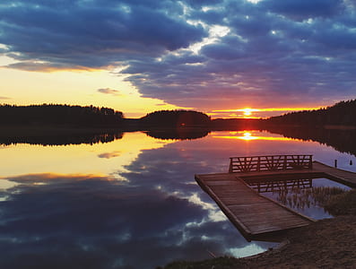 light, dawn, landscape, nature thumbnail