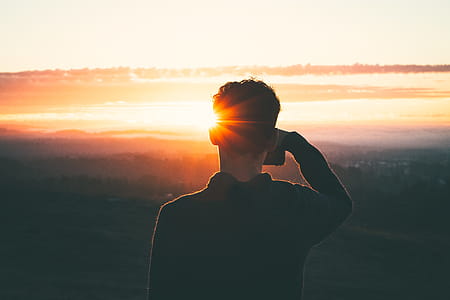 Silhouette Photography Of A Man thumbnail