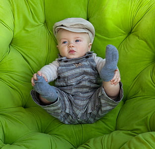baby's gray overalls thumbnail