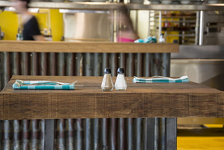 salt and pepper shakers on the table thumbnail