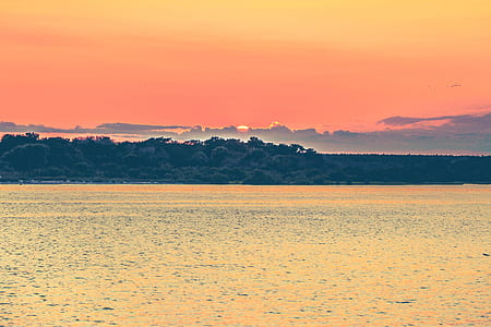 light, sea, dawn, nature thumbnail