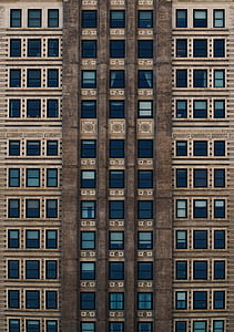 closeup photo of blue and brown building thumbnail