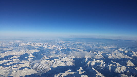 bird's eye photo of mountain thumbnail