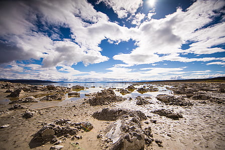 white sky under rock thumbnail