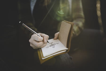 person drawn compass thumbnail