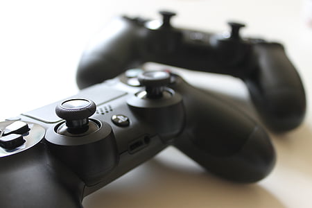 two black dualshock 4 thumbnail