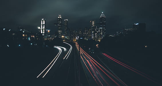 timelapse photography of city lights thumbnail