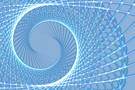 blue spiral design wallpaper thumbnail