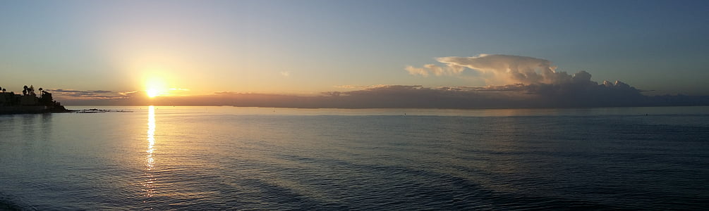 calm ocean during golden hour thumbnail
