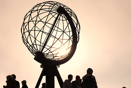 silhouette of globe during daytime thumbnail