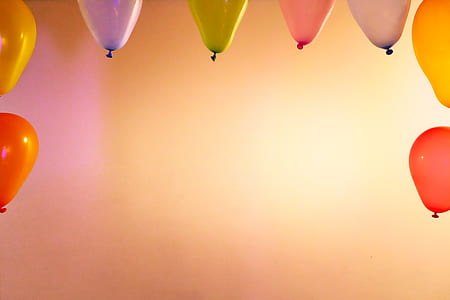 assorted-color party balloon lot thumbnail