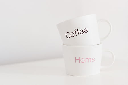two white ceramic mugs thumbnail