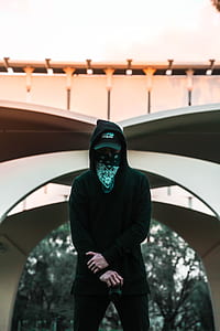 person in black hoodie thumbnail