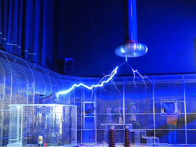 photography of electricity inside building thumbnail