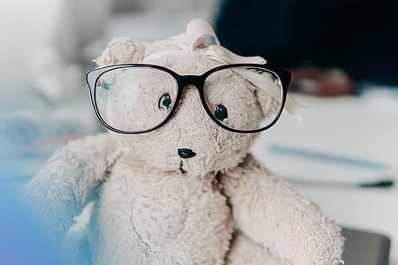 white bear plush toy thumbnail