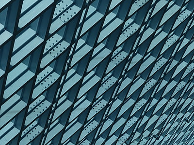 gray metal beams digital wallpaper thumbnail