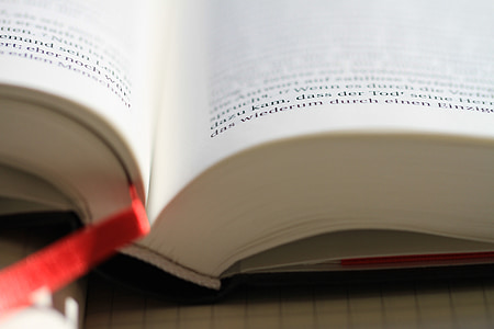 closeup photo of book page thumbnail