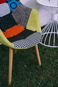 Various seats in a sunny garden thumbnail