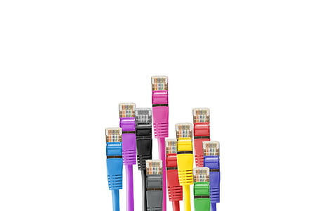 assorted-color UTP cables thumbnail