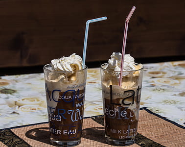 two frappe-filled glasses thumbnail