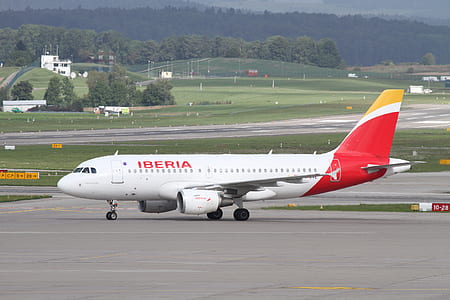 Iberia airplane on land thumbnail